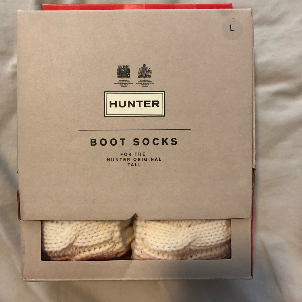 Hunter brand boot socks